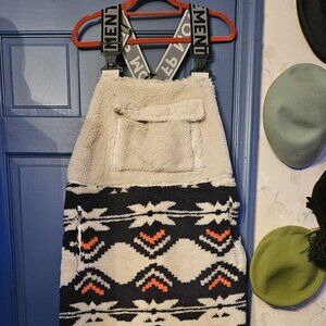 Free People Hit The Slopes Printed Salopette Size XL